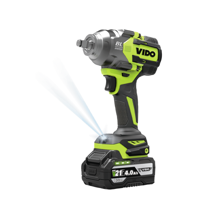 Vido 21V Darbeli Akülü  Kömürsüz M. Somun Sökme WD040440210