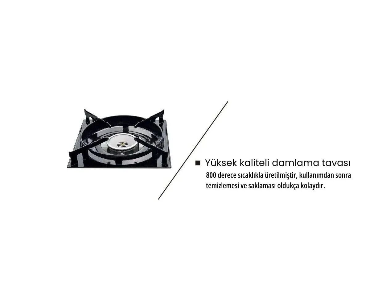 Aygaz MS-2500BS-1 FSD Kamp Tipi Premium Kartuşlu Ocak