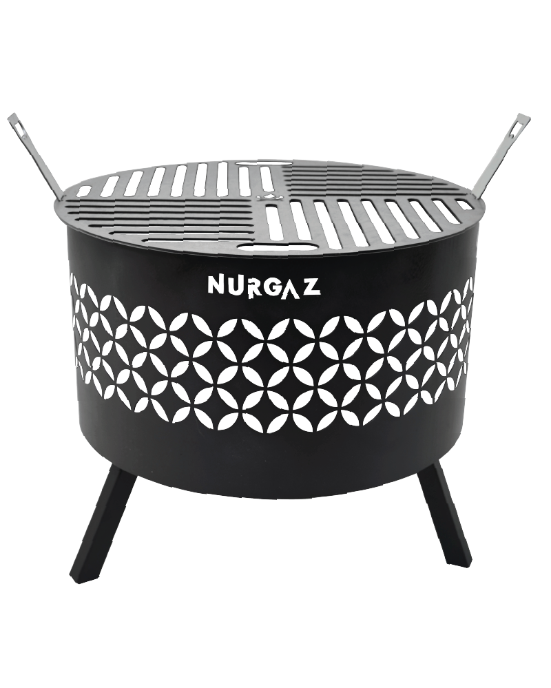 NURGAZ YILDIZ GEYİK ŞÖMİNE IZGARASI