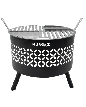 NURGAZ YILDIZ GEYİK ŞÖMİNE IZGARASI