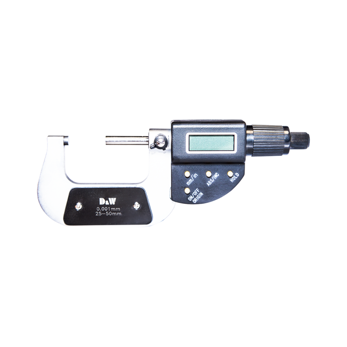 DW Measuring Dijital ABS Dış Çap Mikrometreleri (Ölçü Seçeneklerine Bakınız)