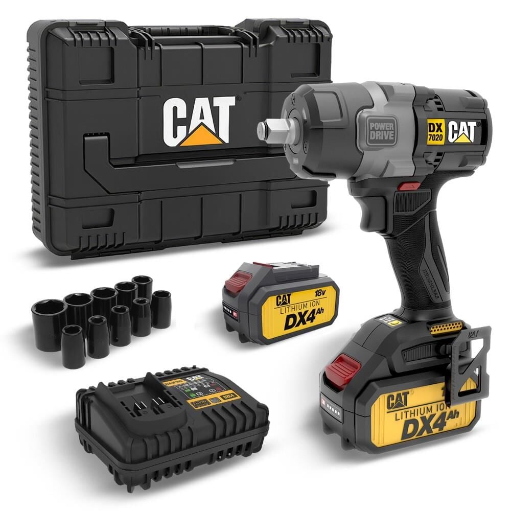 Cat CAT DX7020.1 18Volt 4.0 Ah Çift Akülü Kömürsüz 700/880Nm Profesyonel Şarjlı Somun Sıkma + 10 Adet Lokma Ucu En Ucuz Fiyatları ve Özellikleri