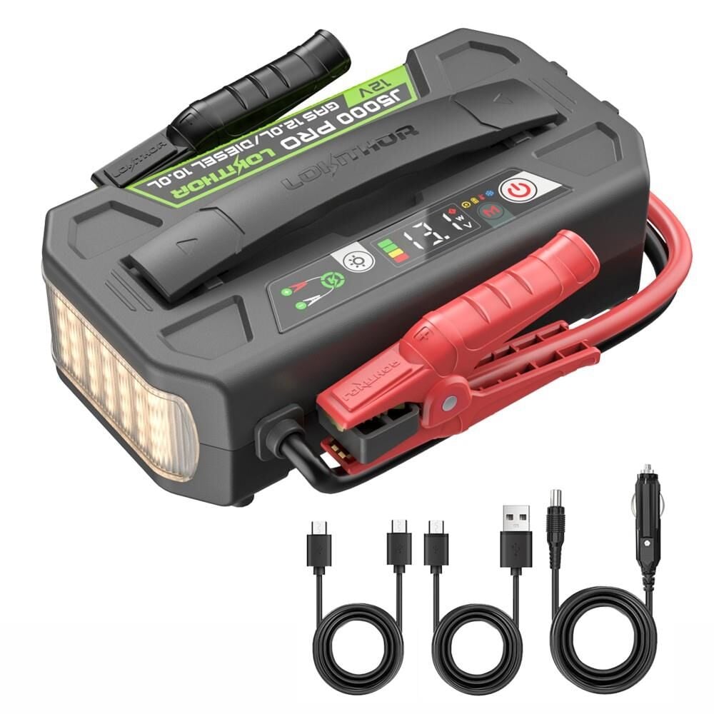 Lokithor Lokithor J5000PRO 12V 5000Amp LiFePO4 Akıllı Akü Takviye + Powerbank + Led Lamba En Ucuz Fiyatları ve Özellikleri