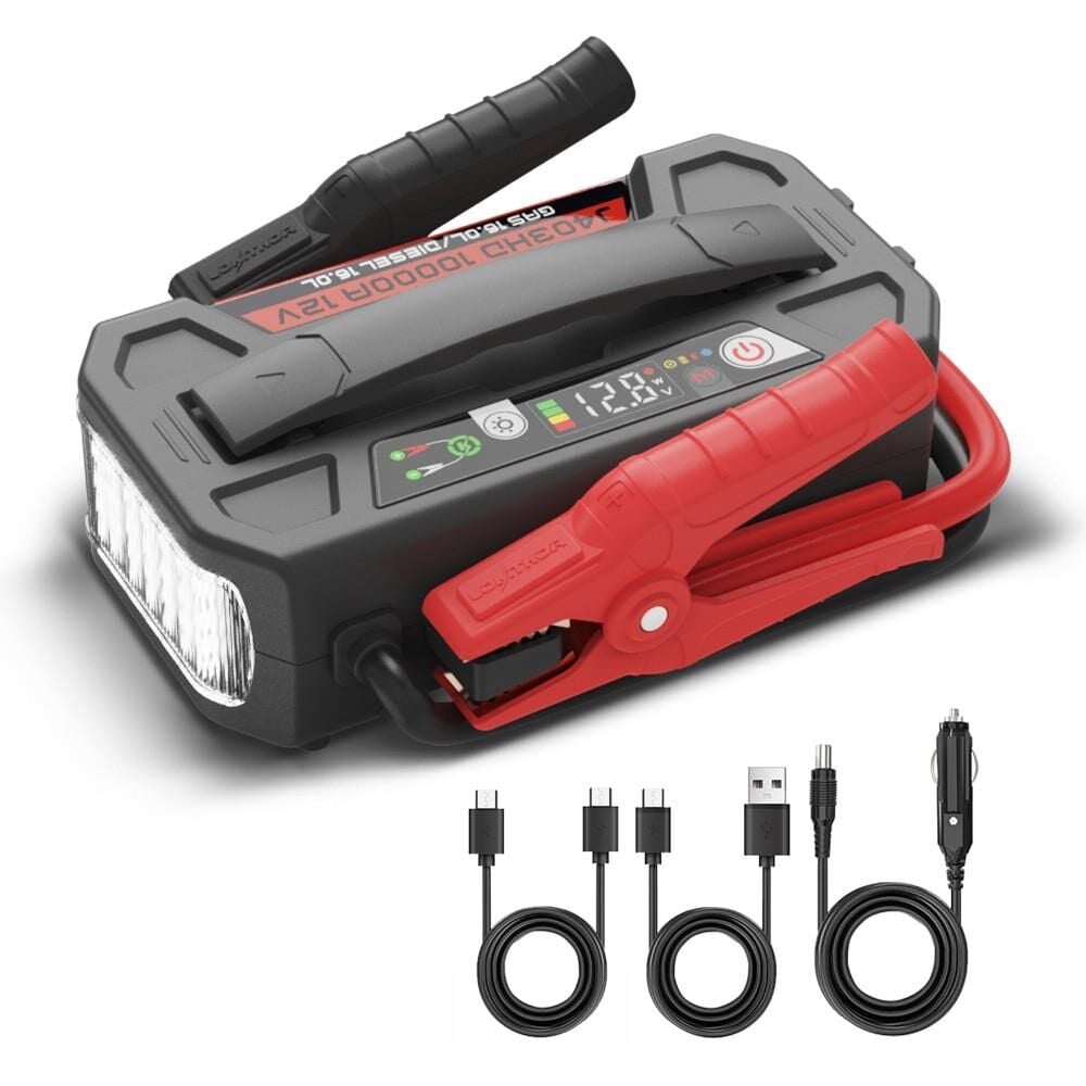Lokithor Lokithor J403HD 12V 10.000Amp Li-Polimer Akıllı Akü Takviye + Powerbank + Led Lamba En Ucuz Fiyatları ve Özellikleri