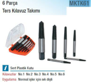 Maier MKTK61 6 Parça Ters Kılavuz Takımı