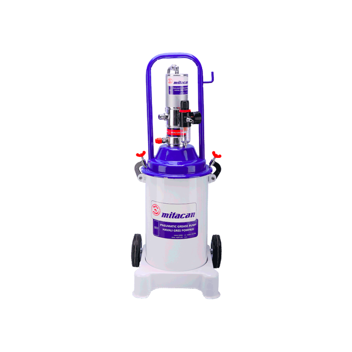Mitapomp MTGP5012 50:1 12 kg. Depolu Havalı Gres Pompası
