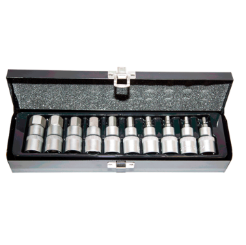 NT Tools NCSET12AL 11 Parça 1/2'' CR-V Allen Lokma Seti