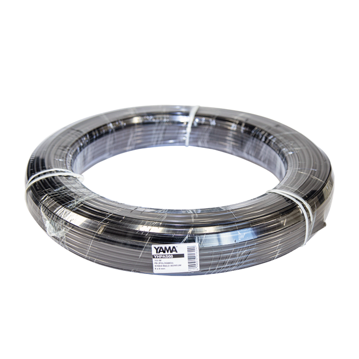 Yama Poliyamid Siyah Rulo Hortumlar (Ölçü Seçeneklerine Bakınız) 6 x 8mm - 100m