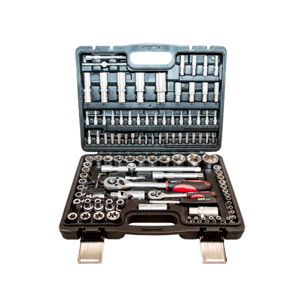 NT Tools NCSET1412 108 Parça 1/4'' ve 1/2'' 6pt CR-V Bits ve Lokma Seti