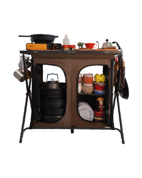 CAMPOUT ÇİFT KAPILI KAMP MUTFAĞI