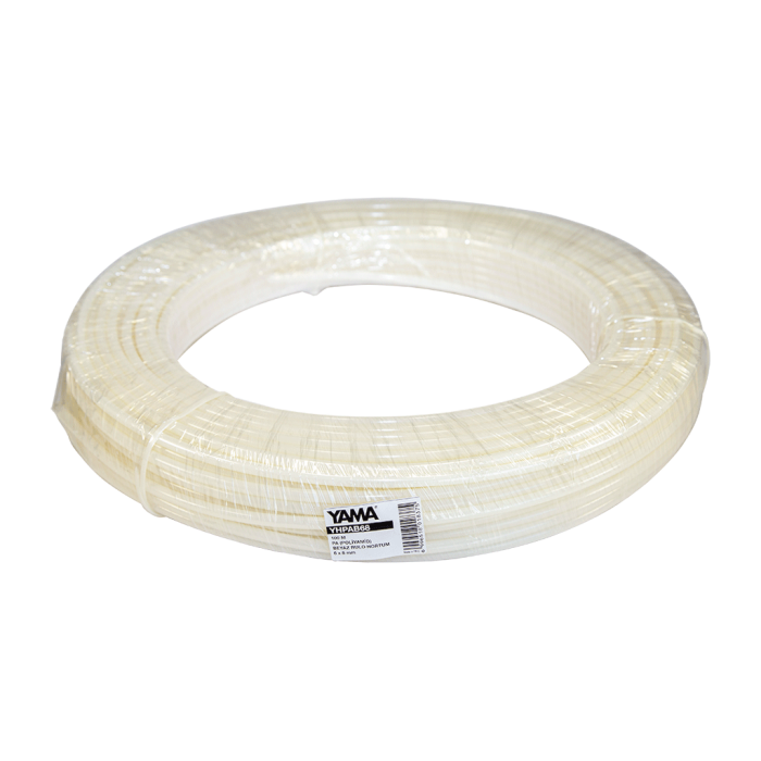 Yama Poliyamid Beyaz Rulo Hortumlar (Ölçü Seçeneklerine Bakınız) 4 x 6mm - 100m