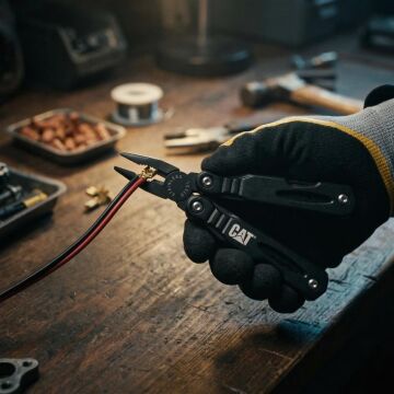 CAT DA980021 13 IN 1 Çok Fonksiyonlu Siyah Oksit Kaplamalı Profesyonel Pense Seti