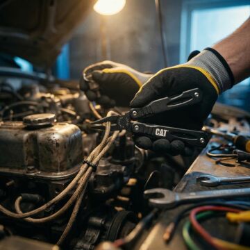 CAT DA980021 13 IN 1 Çok Fonksiyonlu Siyah Oksit Kaplamalı Profesyonel Pense Seti