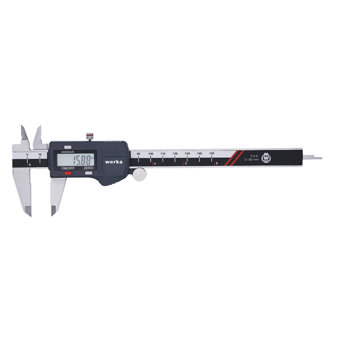 Werka W210-9088.K 3 Tuşlu Dijital Kumpas 300x0.01mm
