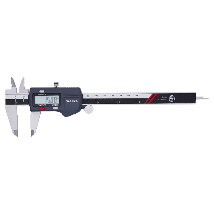 Werka W210-9071.K 3 Tuşlu Dijital Kumpas 200x0.01mm