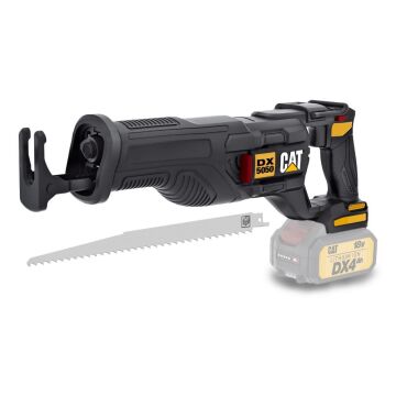 CAT DX5050B 18Volt Kömürsüz Profesyonel Tilki Kuyruğu Testere (Akü Dahil Değildir)