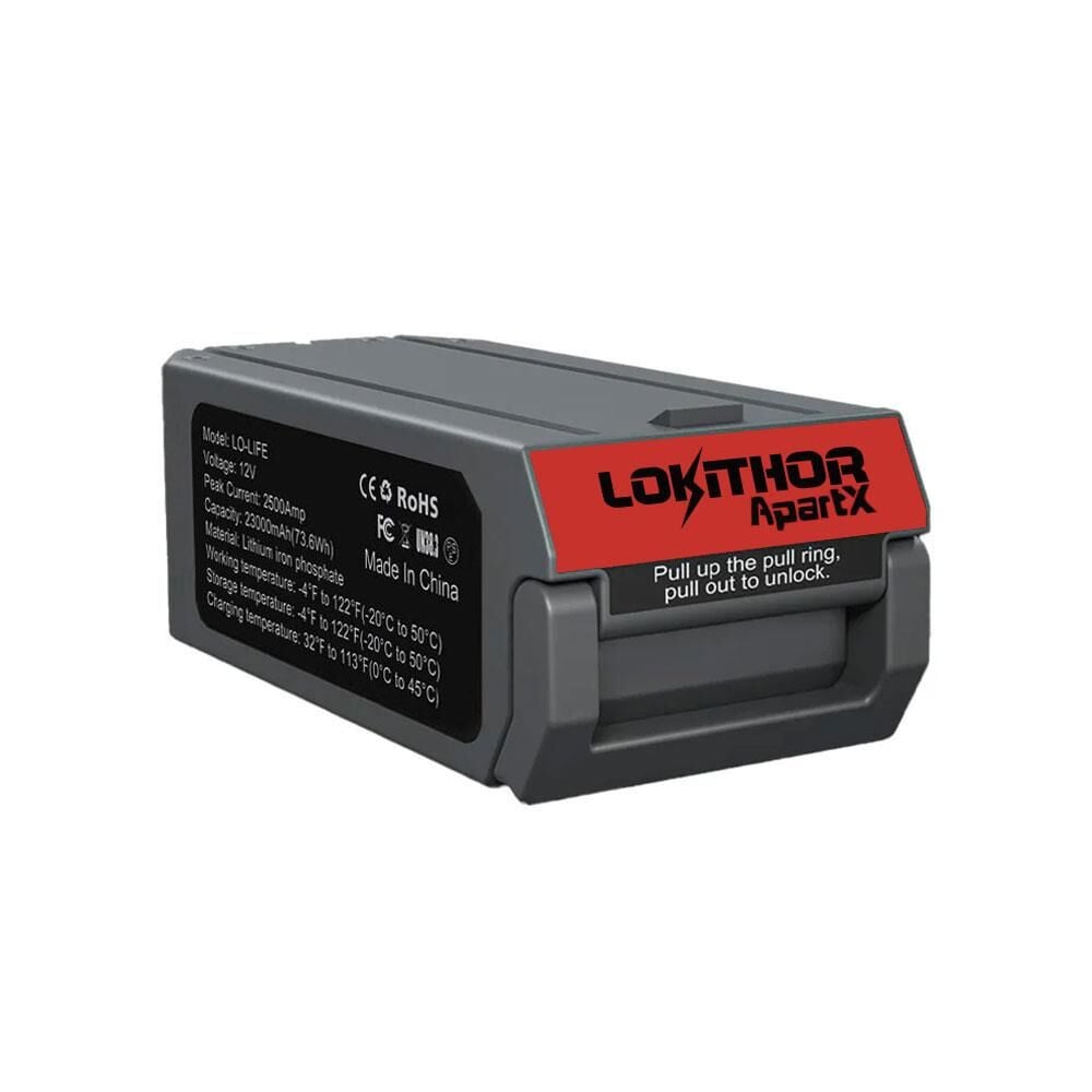Lokithor Lokithor LIFE 12.8Volt LiFePo4 2500A Takviye Gücü APARTX ile Uyumlu Yedek Akü En Ucuz Fiyatları ve Özellikleri