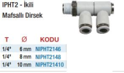 Isaiah IPHT2 İkili Mafsallı Dirsekler  (Ölçü Seçeneklerine Bakınız)