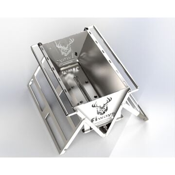 Fiways Katlanır Krom Paslanmaz Mangal