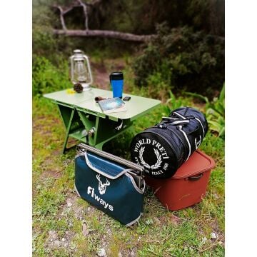 Fiways Katlanır Metal Kamp Masası