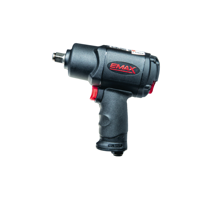 Emax ET-1542 1/2'' 130 kg. 8500 RPM Kompozit Havalı Somun Sökme