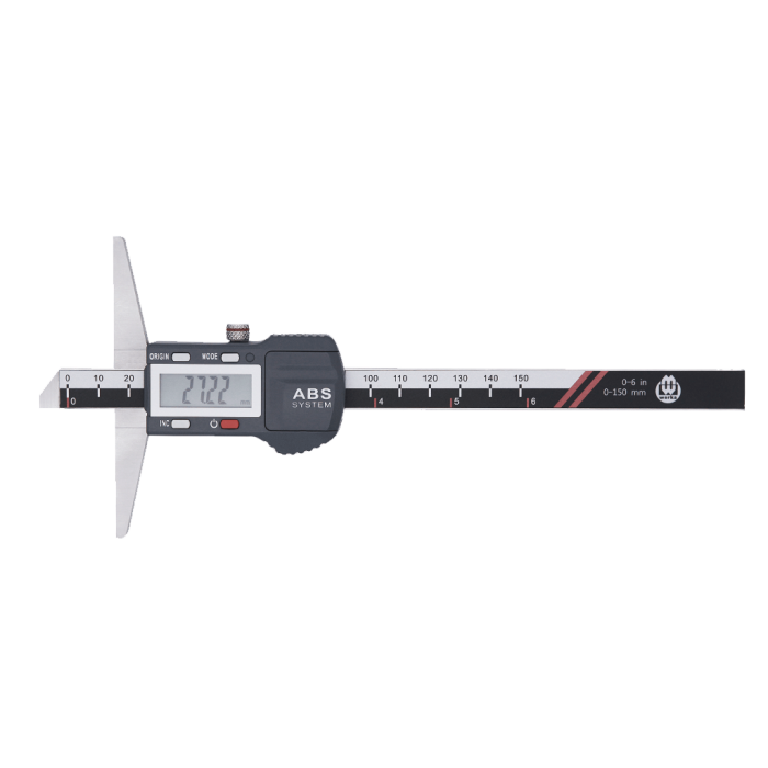 Werka ABS Dijital Derinlik Kumpası (Ölçü Seçeneklerine Bakınız)