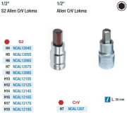NT Tools 1/2'' CrV Allen Lokmalar