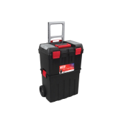 Tayg TAYG057 60lt Tekerlekli Çok Bölmeli Plastik/Plastik Portatif Takım Sandığı
