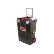 Tayg TAYG058 60lt Tekerlekli Çok Bölmeli Plastik/Alüminyum Portatif Takım Sandığı