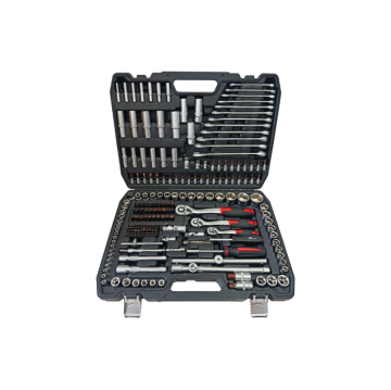 NT Tools NCSET218 218 Parça 1/2inç 3/8inç 1/4inç S2 Cr-V Lokma Seti