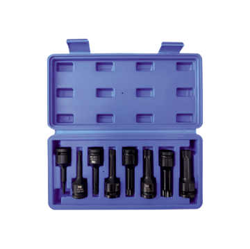 NT Tools NTZSETU12M 8 Parça 1/2inç Cr-Mo M-Tipi Uzun Lokma Seti