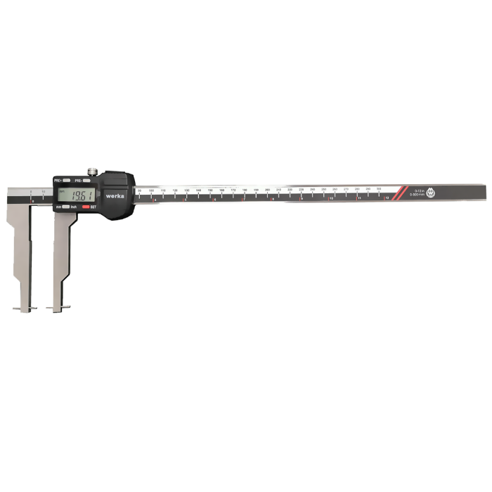 Werka W2235-300 Değişebilir Düz Uçlu Dijital Kumpas 300x0.01mm