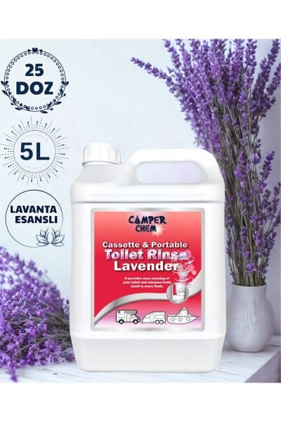 Camper Chem Lavanta Sifon Suyu Kimyasalı 5 Lt