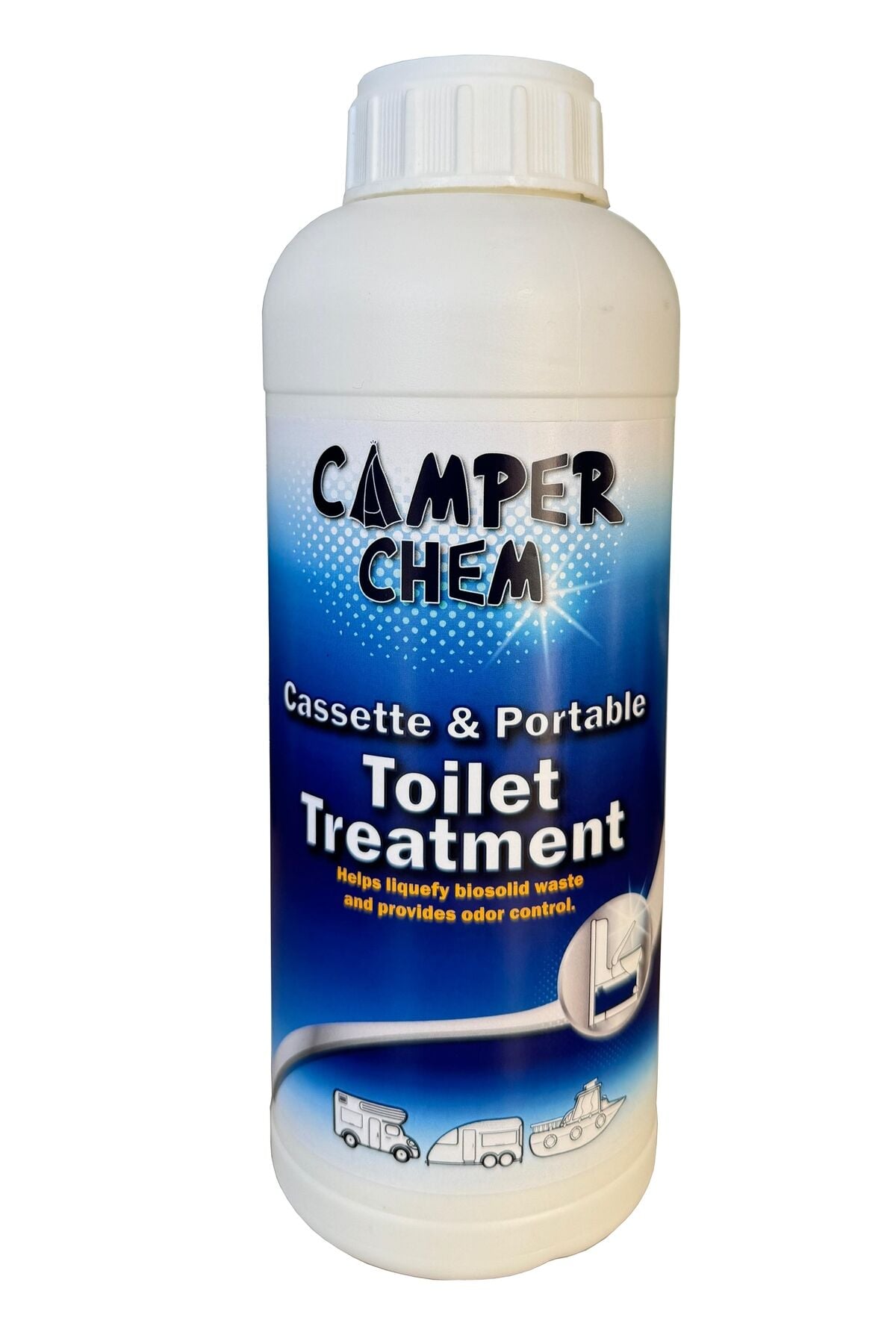 Camper Chem Karavan Tuvalet Kimyasalı Atık Parçalayıcı Koku Giderici 1Lt