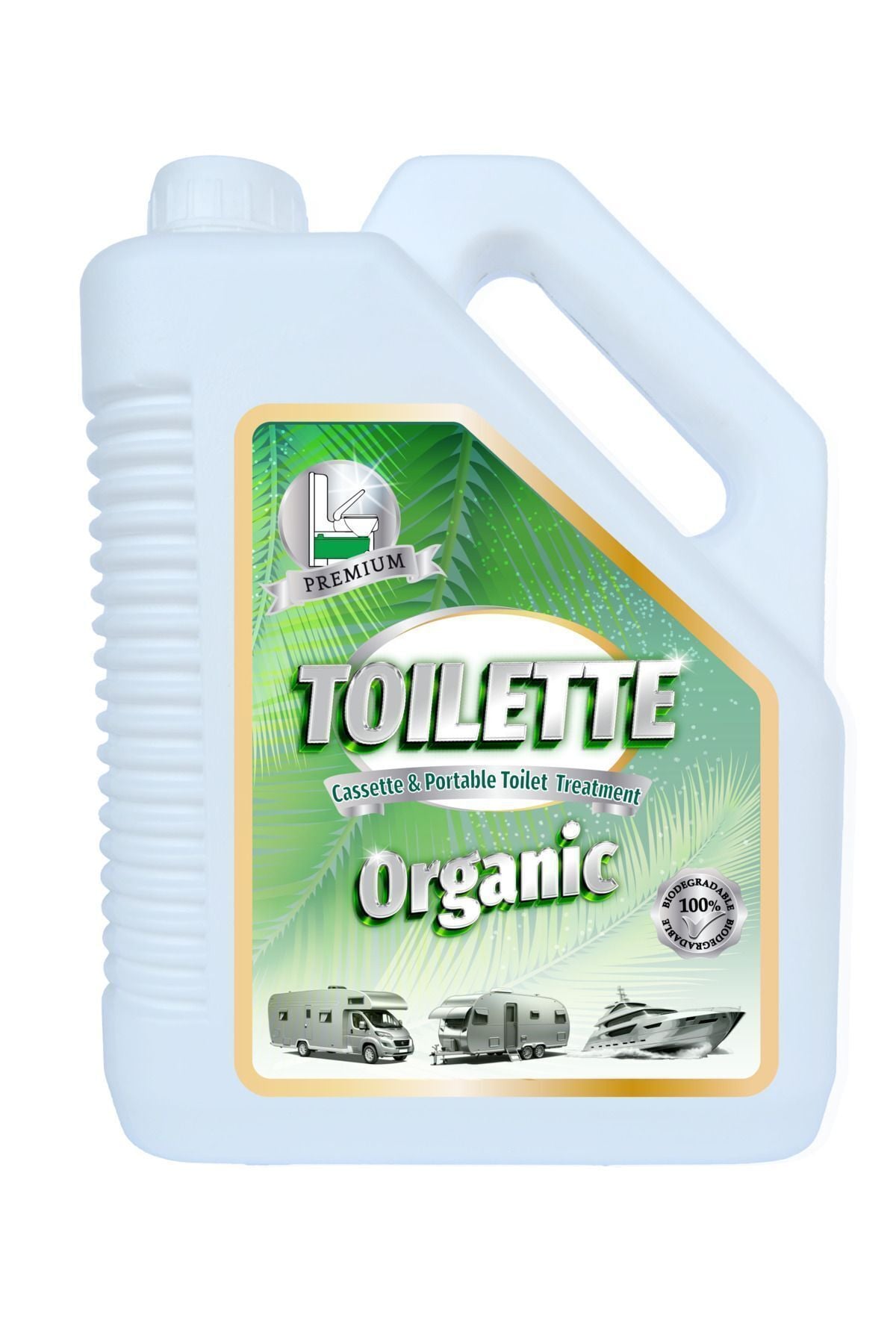 Toilette Kasetli Ve Portatif Tuvalet Atık Parçalayıcı Koku Giderici Karavan Kimyasalı 3000 ml