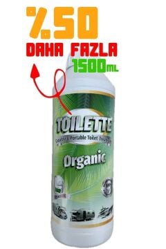 Toilette Karavan Tuvalet Kimyasalı Kasetli Ve Portatif Tuvalet Atık Parçalayıcı Koku Giderici 1500 ml