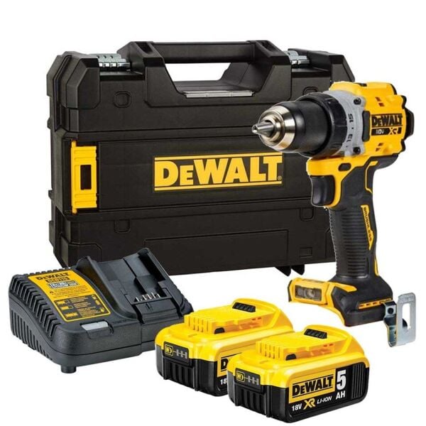 Dewalt DCD800P2T 18V 5.0Ah Kömürsüz Darbesiz Matkap