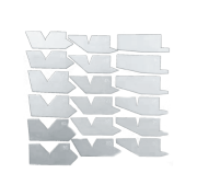 Werka W5123-S18 18 Parça Açı Mastar Seti 5-90°x0.5°x18