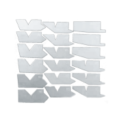 Werka W5123-S18 18 Parça Açı Mastar Seti 5-90°x0.5°x18