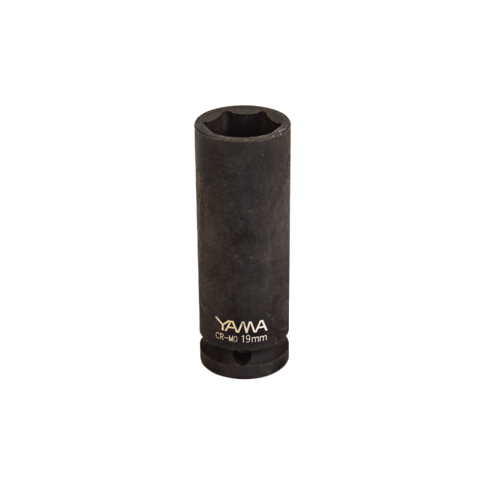 Yama 1/2'' Altı Köşe Havalı Uzun Lokmalar (Ölçü Seçeneklerine Bakınız) 27mm