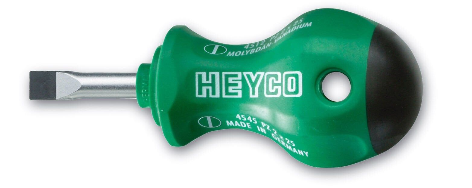 Heyco Düz Uçlu Topac Tornavida 25X4MM