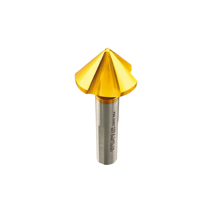 Werka TiN Kapli 90° Havsa Freze (Ölçü Seçeneklerine Bakınız) 8.3mm