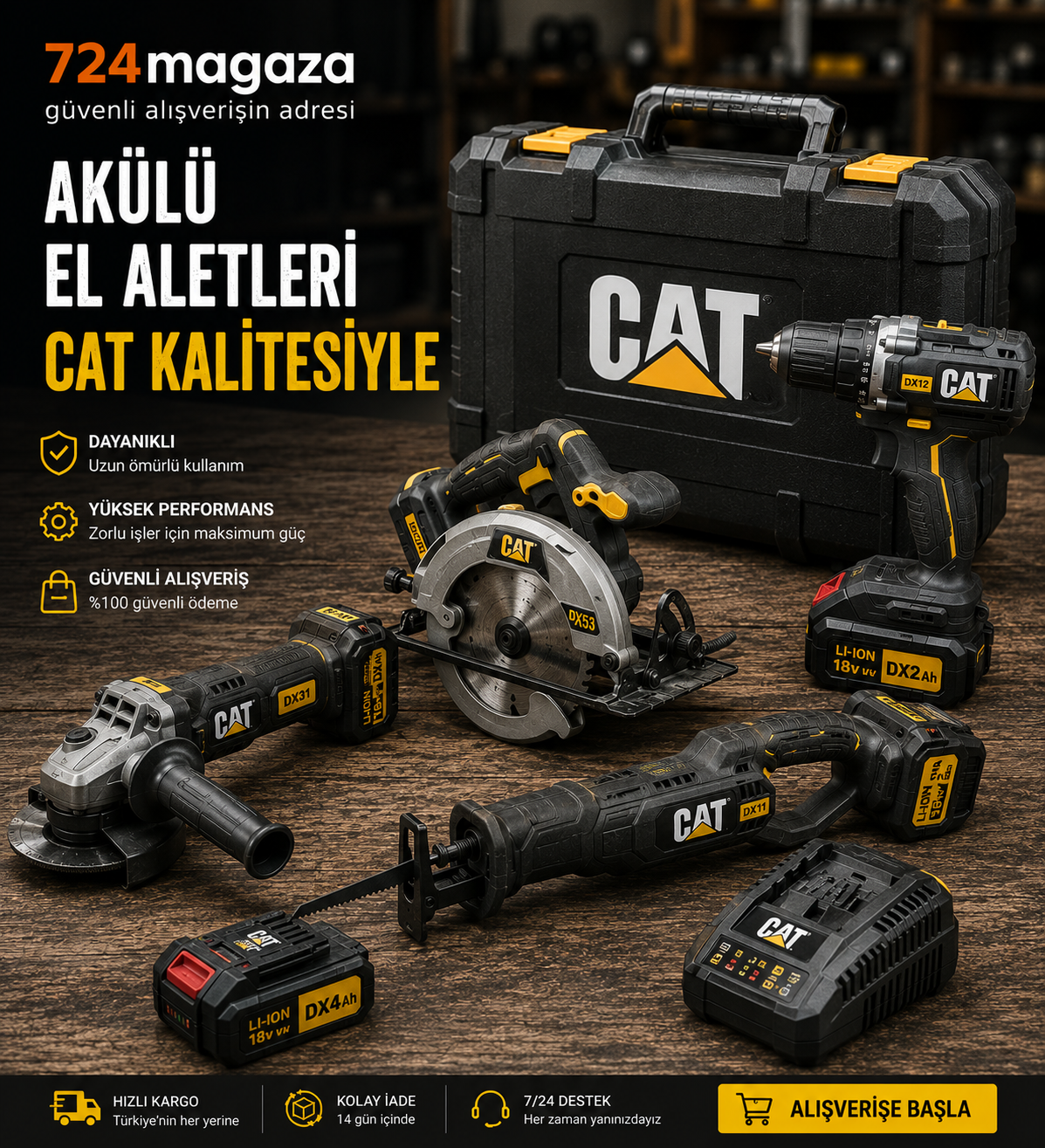 Akülü El Aletleri